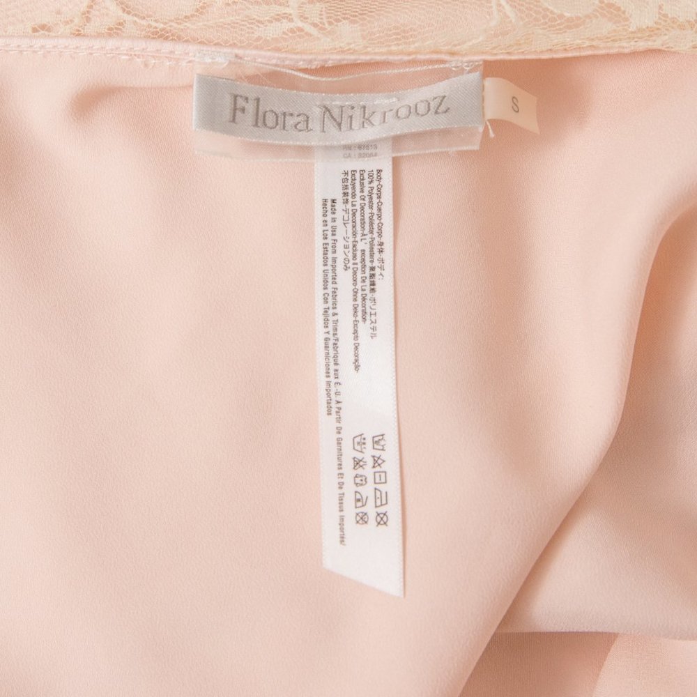 SOLD Luxury S Robe Satin Lace Kimono Pink Hollywood Glam Wedding Bridal Gift - Picture 8 of 10